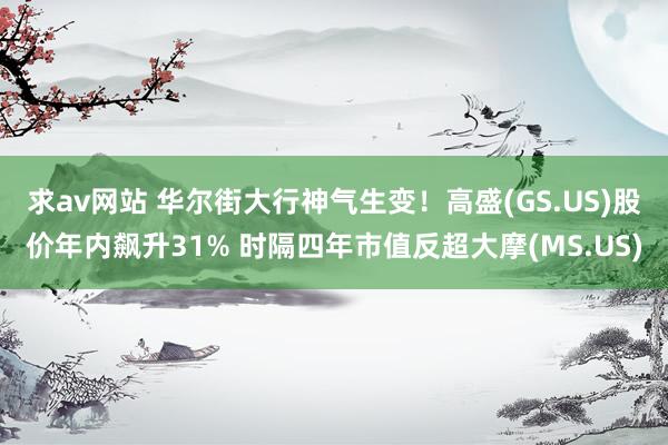 求av网站 华尔街大行神气生变！高盛(GS.US)股价年内飙升31% 时隔四年市值反超大摩(MS.US)