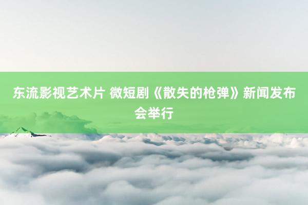 东流影视艺术片 微短剧《散失的枪弹》新闻发布会举行